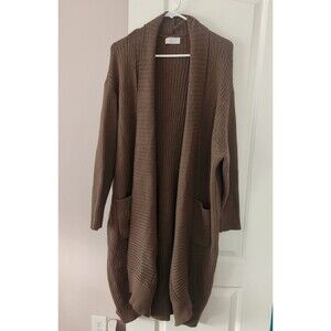 NWOT - Sage the Label x Anthropologie Long Cardigan Sweater-Duster Coat - Small